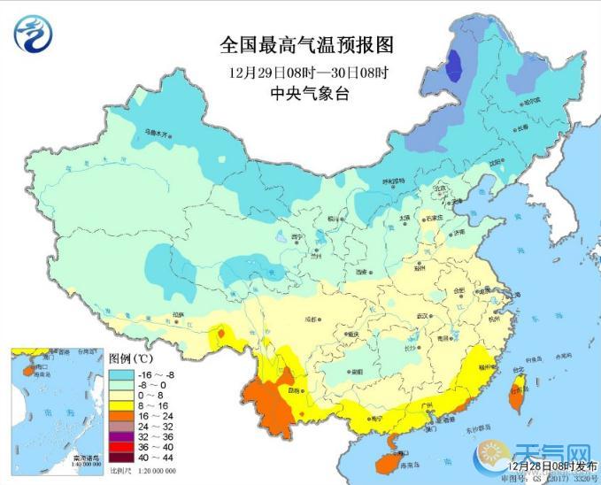 元旦节寒潮蓝色预警：长江中下游也要变0℃