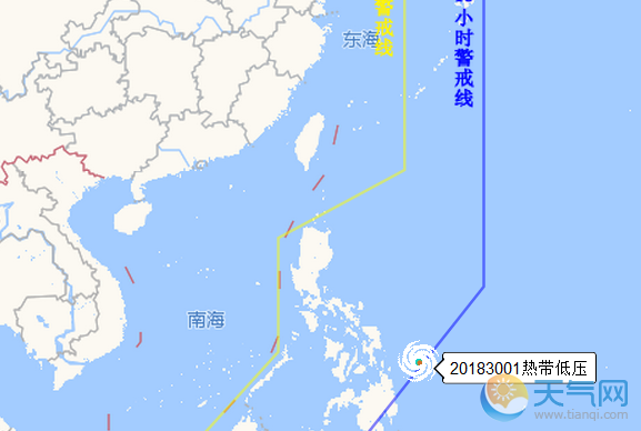 2018-2019台风帕布未来路径分析 台风将跨年横穿菲律宾进入南海