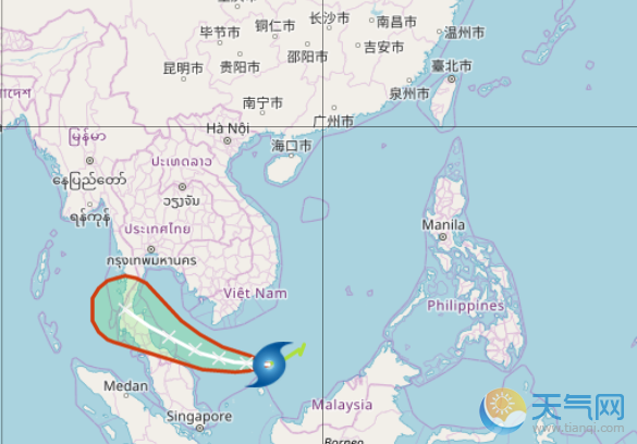 2019年1号台风帕布生成 这预示着2019年台风大幕拉开