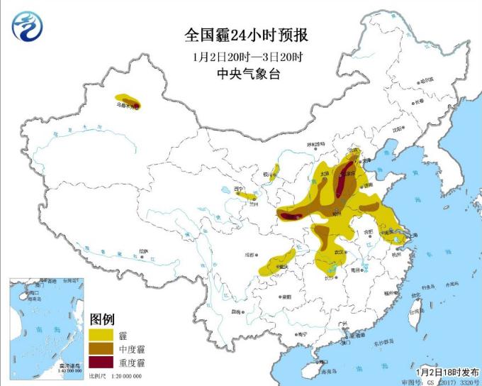 南方多小到中雨湖南浙江大雨陕西河北山东河南重度雾霾