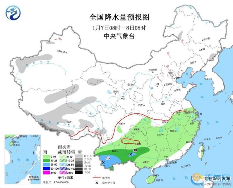 华北中南部和黄淮雾霾严重 南方阴雨停不下来