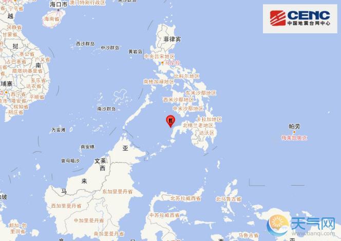 棉兰老岛地震最新消息今天 5.2级地震不会引发海啸