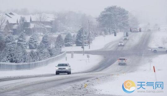 美国多州遭遇暴风雪袭击 受灾人数超2000万人