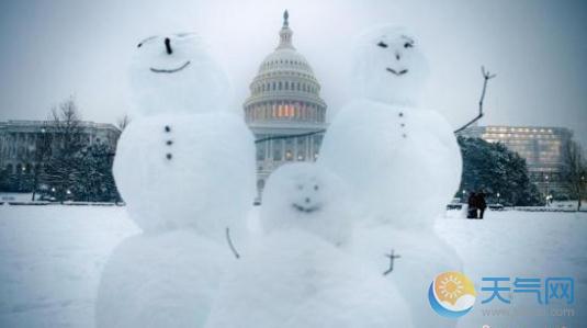 暴风雪席卷华盛顿 政府关门流浪汉或被冻死
