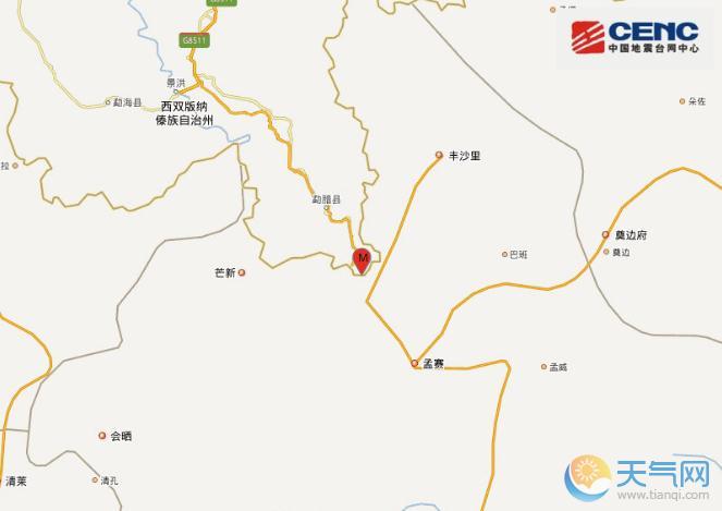 云南地震最新消息今天 西双版纳勐腊县3.1级地震怎么回事