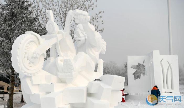哈尔滨国际雪雕比赛作品展 19国29支队伍优秀作品一览
