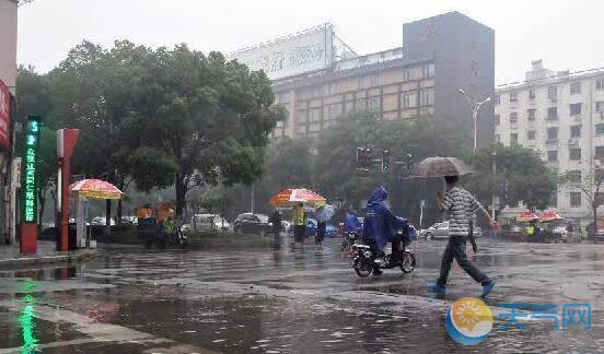 雨水蔓延至湖北全省 荆门宜昌等地有大雨 - 天气网