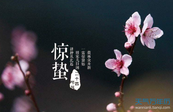 2019惊蛰祝福语 惊蛰节气祝福语简短2019