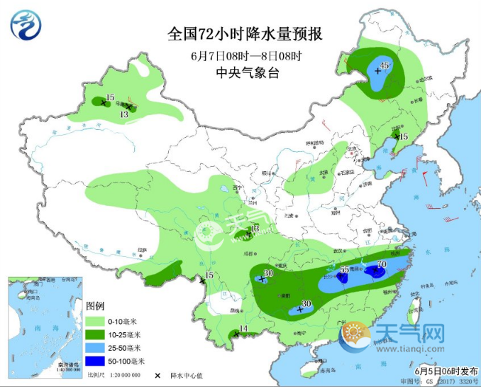 降水量预报