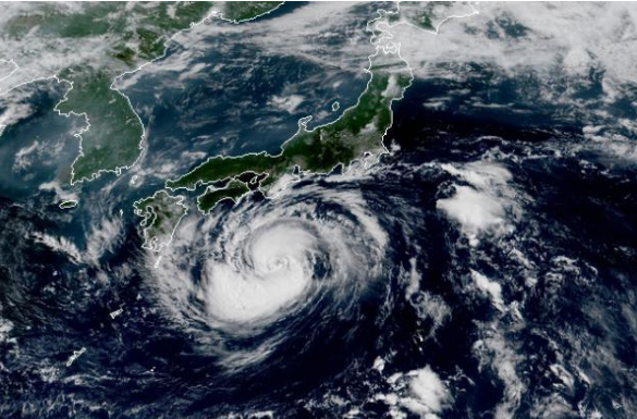 8号台风“范斯高”最新消息 预计今晚再次登陆韩国