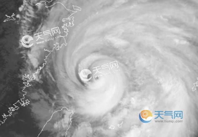 9号利奇马台风登顶成风王 将以超强状态袭击浙江