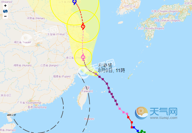 台风利奇马袭来全国多地暴雨江浙沪和河北黑龙江都有雨