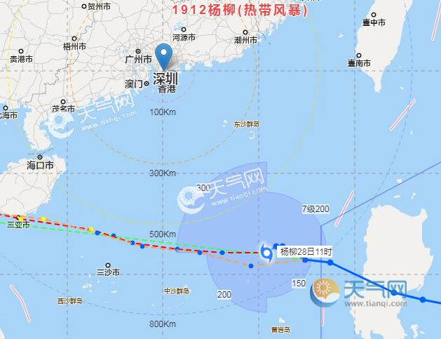 台风杨柳最新预报消息 台风周末登陆原因揭秘