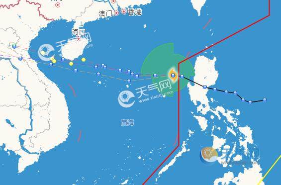 三亚台风最新消息2020 台风“杨柳”29日或在三亚二次登陆