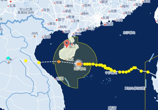 广东台风网最新台风路径图12号台风给粤带来高温后降水缓解