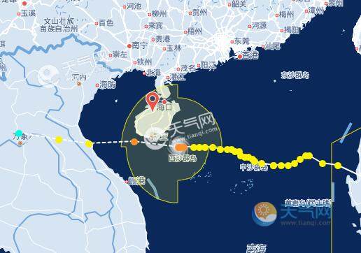 广东台风网最新台风路径图 12号台风给粤