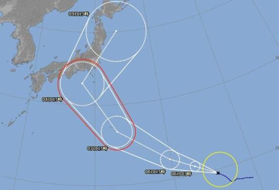 第15号台风“法茜”实时路径图 未来会登陆我国吗