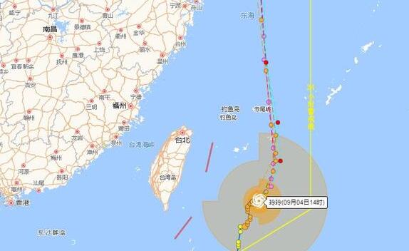 超强台风“玲玲”正式进入黄海 山东发布台风橙色预警