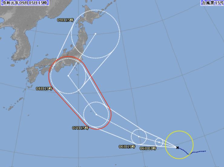 15号台风法茜准确登陆地点确认！中国or日本法茜更青睐谁？