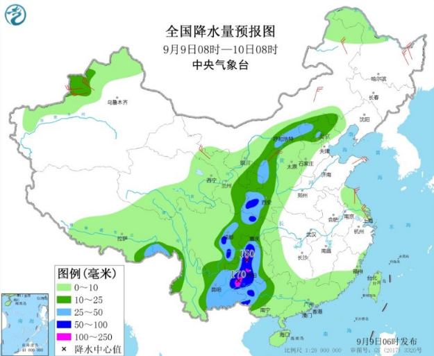 贵州云南四川多地现大雨 江南江汉等地有35℃-37℃高温
