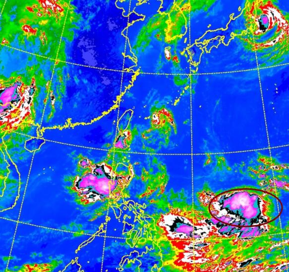 2019年第16号台风琵琶卫星云图发展情况追踪(持续更新)