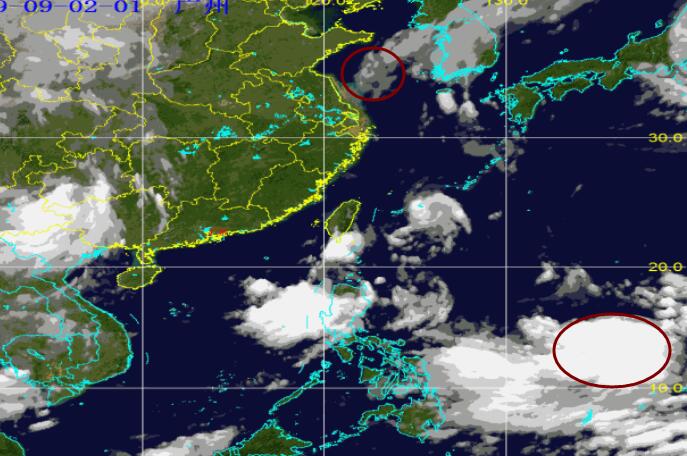 2019年第16号台风琵琶卫星云图发展情况追踪(持续更新)