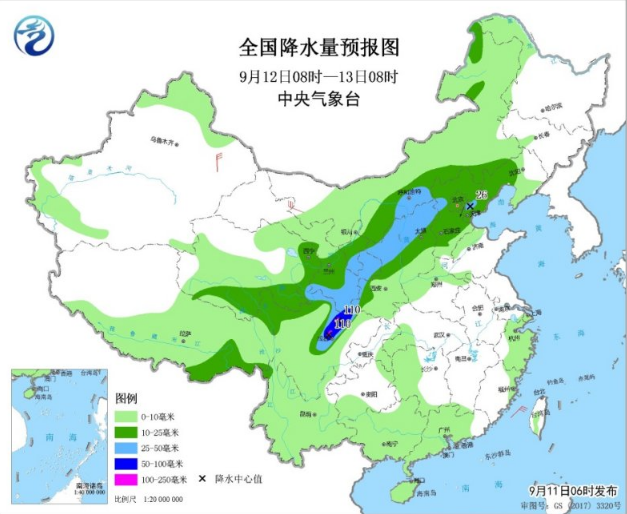 北方从夏到秋不回头 南方高温顽固暴雨袭四川