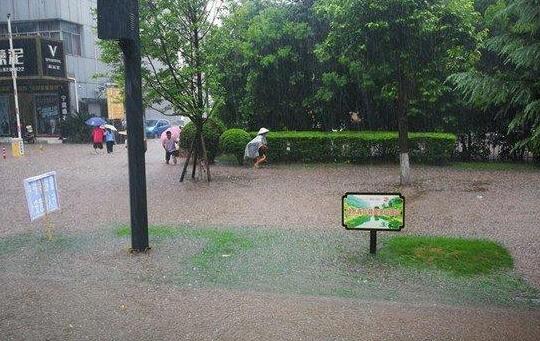 今起四川大范围的强降雨 省会成都白天气温仅27℃