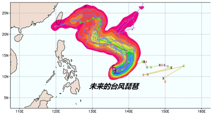 16号台风最准确路径预报：直冲台湾 会越过台湾登陆中国吗？