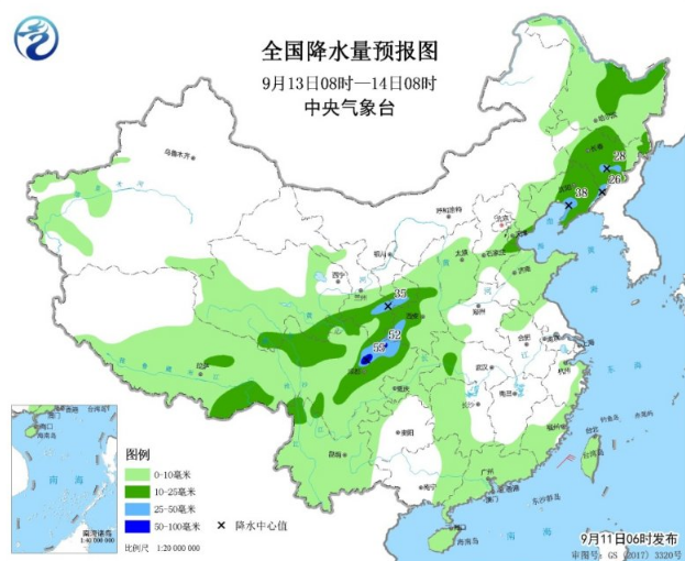 西北大风降温南方35℃-37℃ 四川盆地大雨暴雨来袭