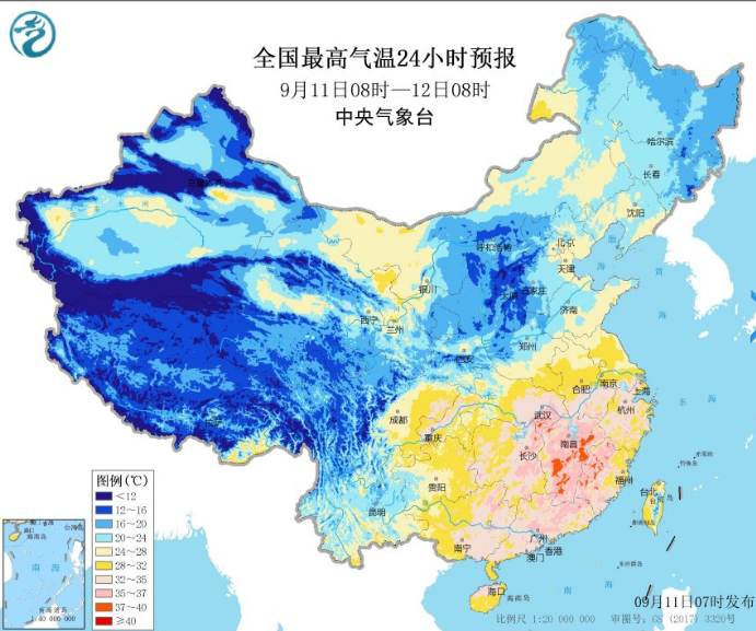 北方从夏到秋不回头 南方高温顽固暴雨袭四川