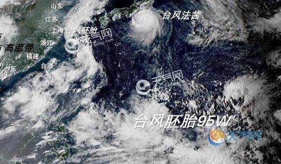 第16号台风“琵琶”即将上线 未来登陆江浙沪可能性较大