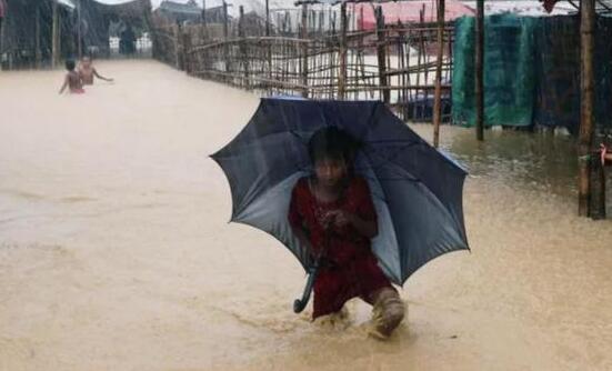 缅甸暴雨死亡人数增至59人 全国近9万人流离失所