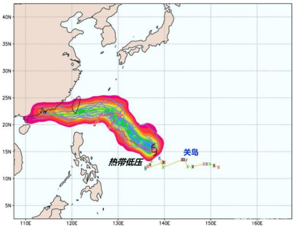 现有两个台风胚胎酝酿 其中一个就是16号台风琵琶