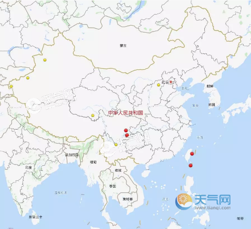 一周中国地震统计：10次3级以上地震最大4.6级