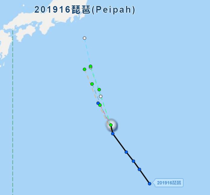 16号台风停止编号 台风琵琶成2019年最短命台风之一