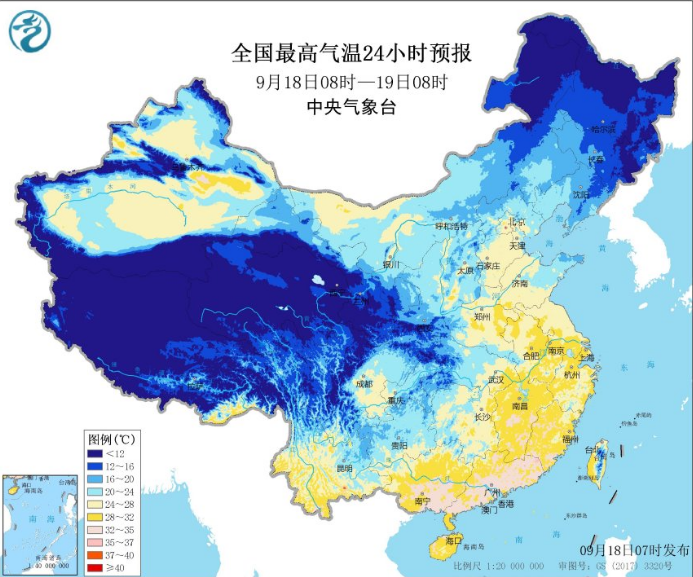 北方冷空气狂刷存在感 华西今明雨水仍多