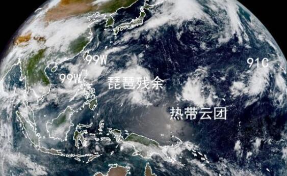第17号台风最新动态消息今天 台风“塔巴”预计21日会生成影响我国