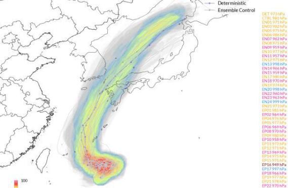 17号台风“塔巴”最新消息今天 未来登陆闽浙台可能性较大