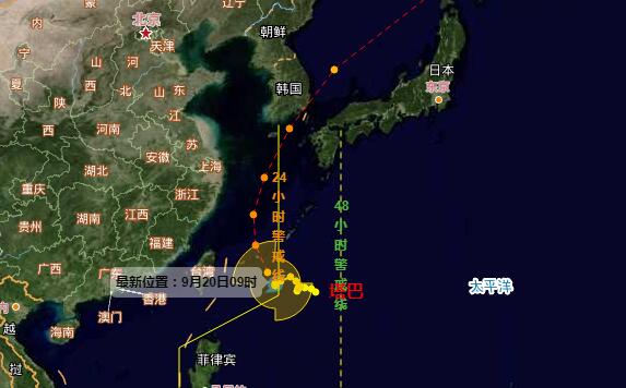 台风“塔巴”或将影响江浙沪 温州发布水上防台IV级响应