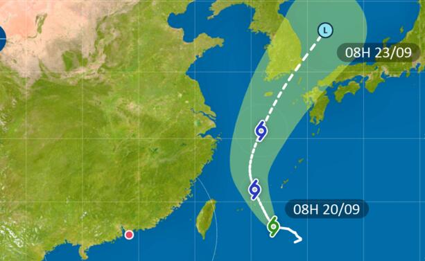 2019年17号台风最新消息路径图 17号台风塔巴国庆会影响我国吗