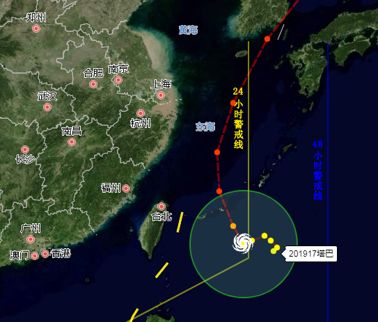 17号台风最权威路径预报 离日本冲绳仅395公里