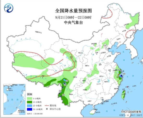 台风“塔巴”加强为台风级影响华东 北方大部地区气温重归30℃