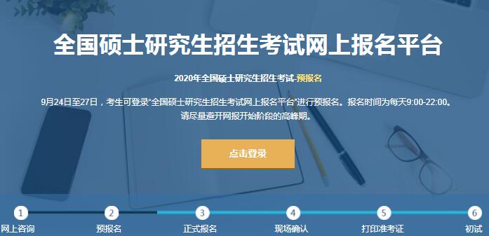 2020年考研预报名时间表 考研报名流程及注意事项看这里