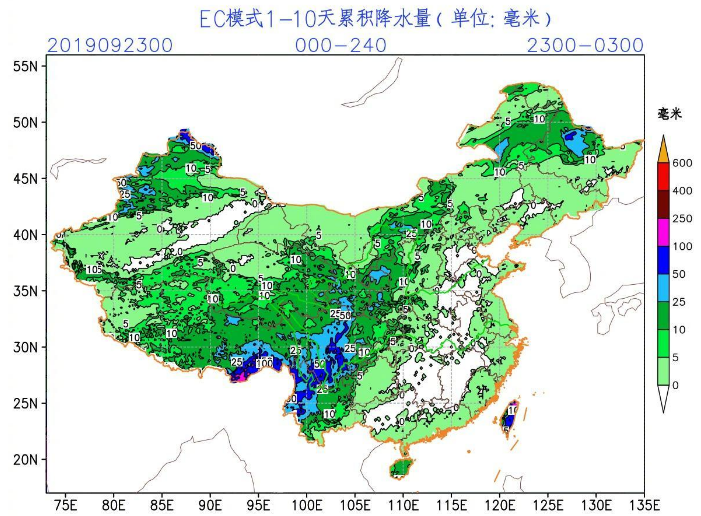 2019年十一天气预报 今年国庆去这些城市热到穿短袖