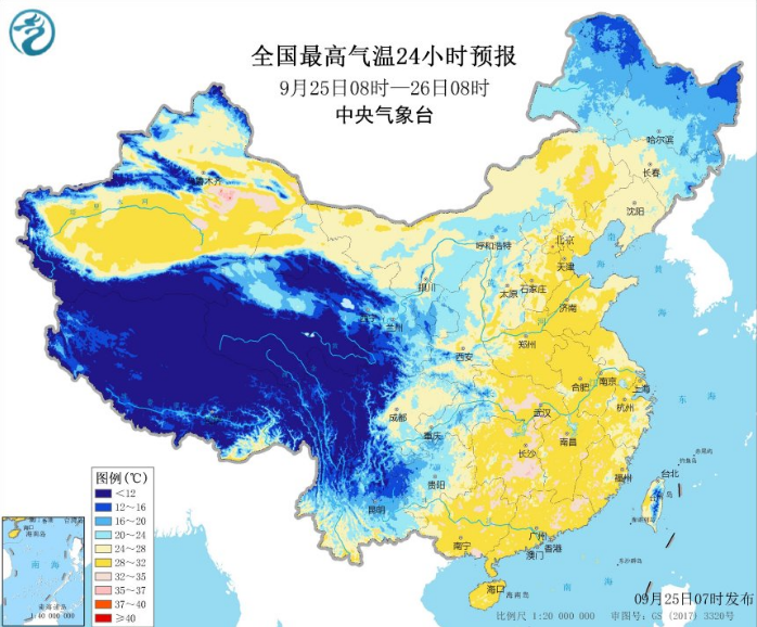 北方气温同比偏高4℃-6℃ 中东部降水不足