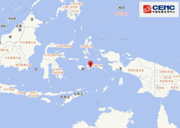 印尼2019地震最新消息 塞兰岛今晨接连发生2次5级以上地震