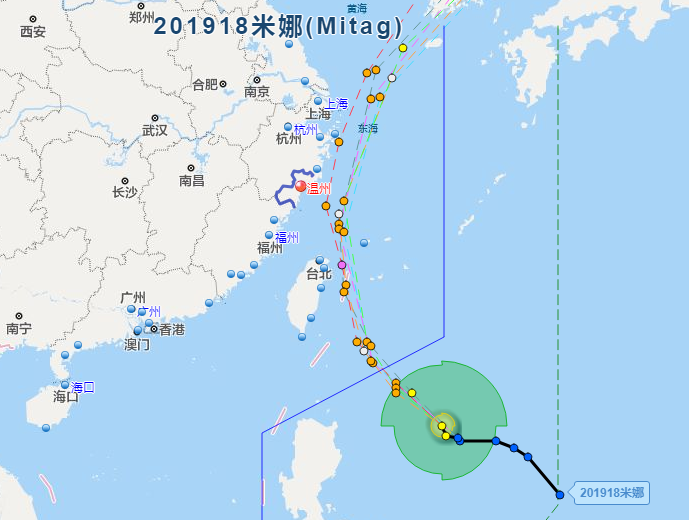 台风米娜增强到10级！不排除18号台风在国庆节登陆可能