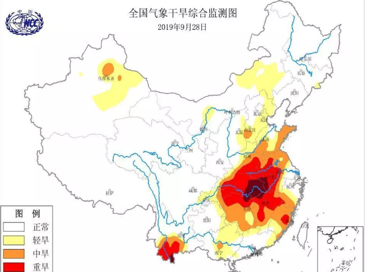 南方秋燥什么时候走？中东部连续10天降水量为零