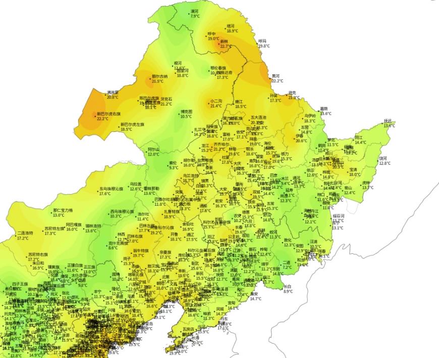 中国最北的漠河出现30℃高温！比海南还热